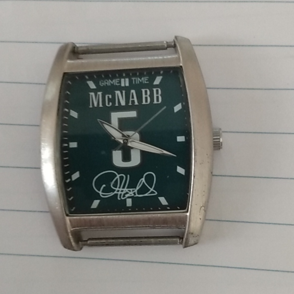 Autographed McNabb watch head